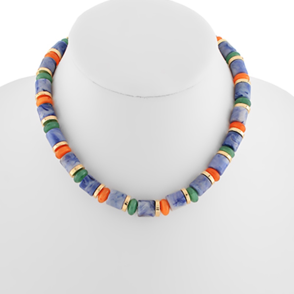 Chunky Beaded Choker